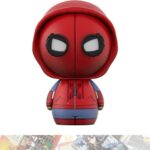 S p i d e r -M a n [Homemade Suit]: Dorbz Vinyl Figurine Bundle with 1 Comics Theme Compatible Trading Card (313 - 13746)
